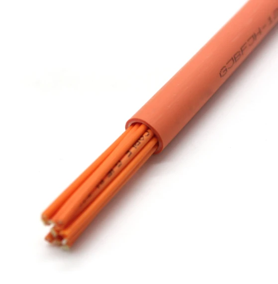 FCJ ODM RED Sheath LSZH Aramid Yarn Strength Multi Core G652D Indoor Fiber Optic Cable Supplier